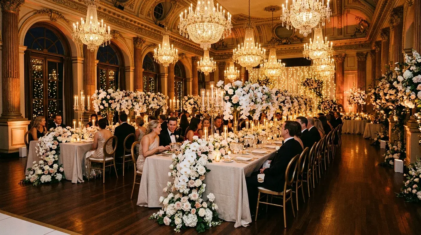 Five-Star Ballroom Scenography & Atmosphere