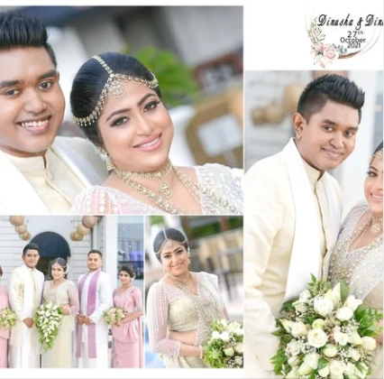 Wedding moment shared by Dinuk Madurapperuma